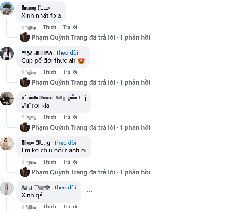 Gái xinh chia sẻ bài đăng về 