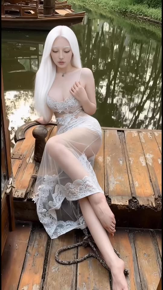 Hot girl sở hữu vẻ đẹp siêu thực, thế nhưng quay video 