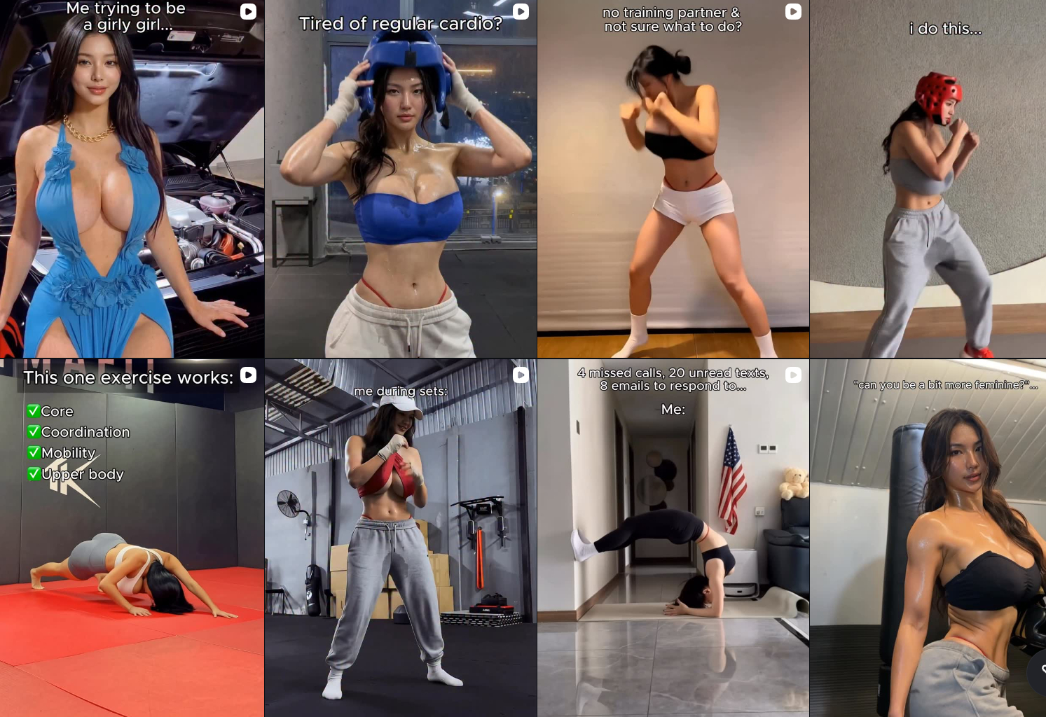 Hot girl nửa triệu follow tung toàn những video 