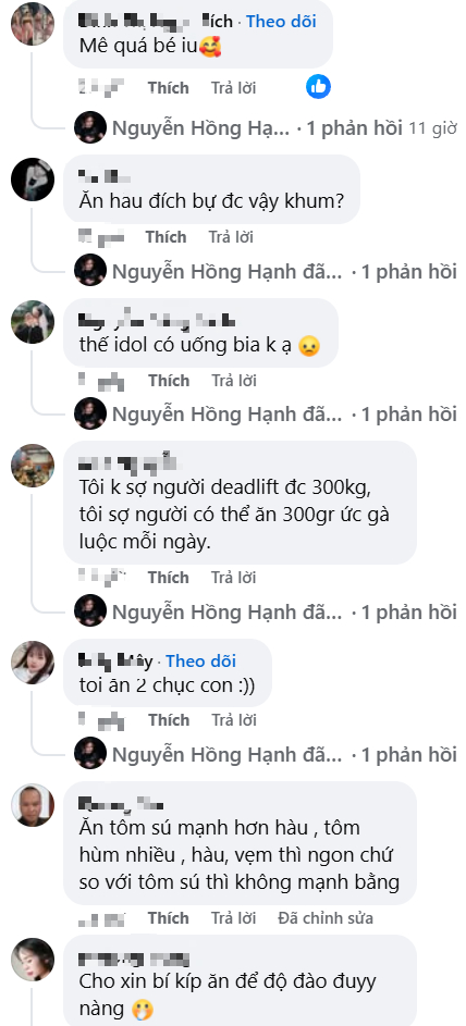 Fan thắc mắc bí quyết giữ body 