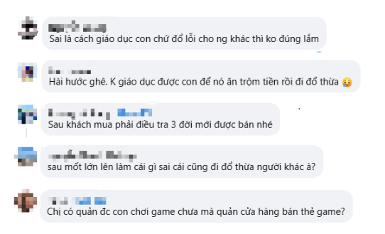 Con trai tự ý cầm 1 triệu đi mua thẻ game nạp 