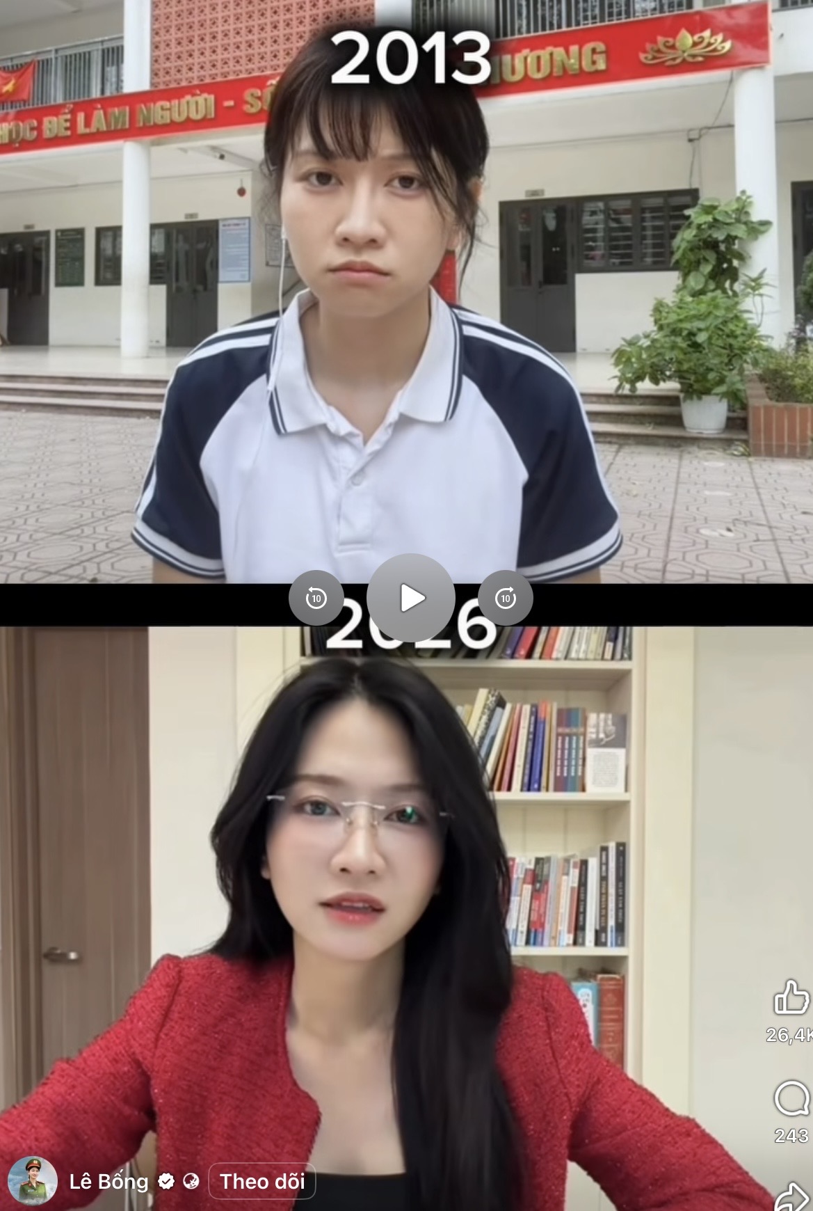 Lê Bống ngầm nhắc về chuyện thị phi trong quá khứ