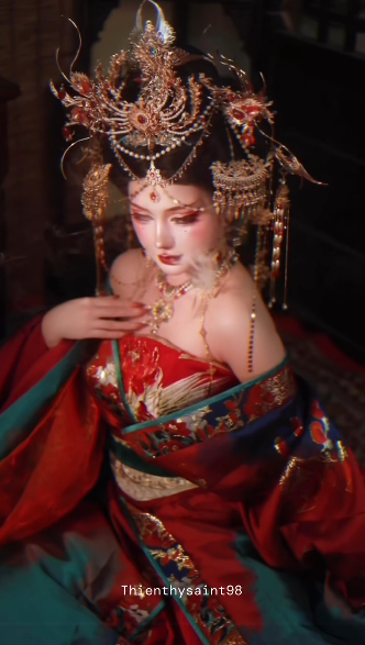 Xuyên không thành hoàng hậu, nữ coser khiến fan mê mệt với màn biến hình 