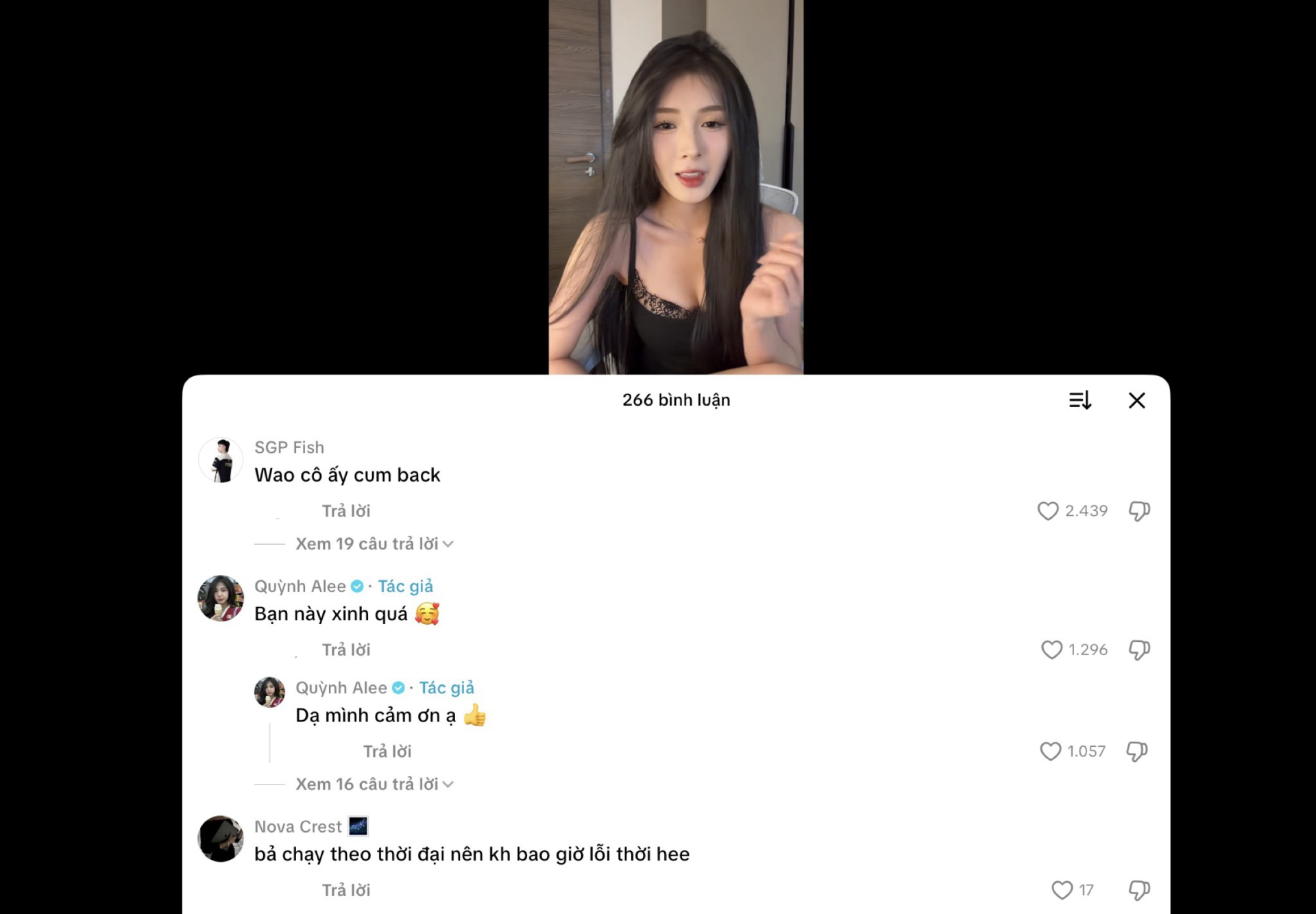 Vừa comeback Quỳnh Alee đã khiến fan sững sờ 