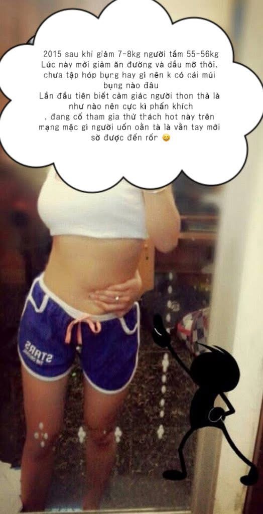 Gái xinh khẳng định không tập gym vẫn sở hữu body đẹp mê mẩn, dân tình 