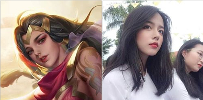 Nhan sắc từng được ví như