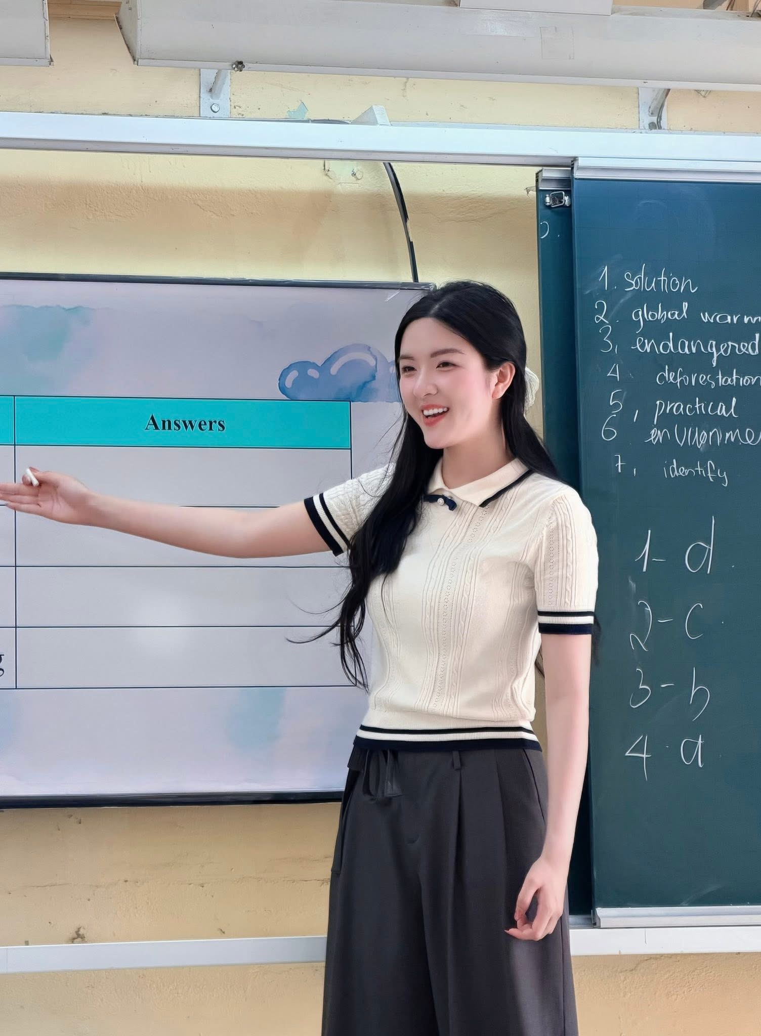 Bật mí sức hút của cô giáo tiếng Anh 