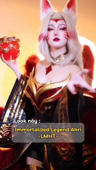 Cận cảnh màn biến hình hoàn hảo thành Ahri Huyền Thoại Trỗi Dậy của nữ coser xinh đẹp