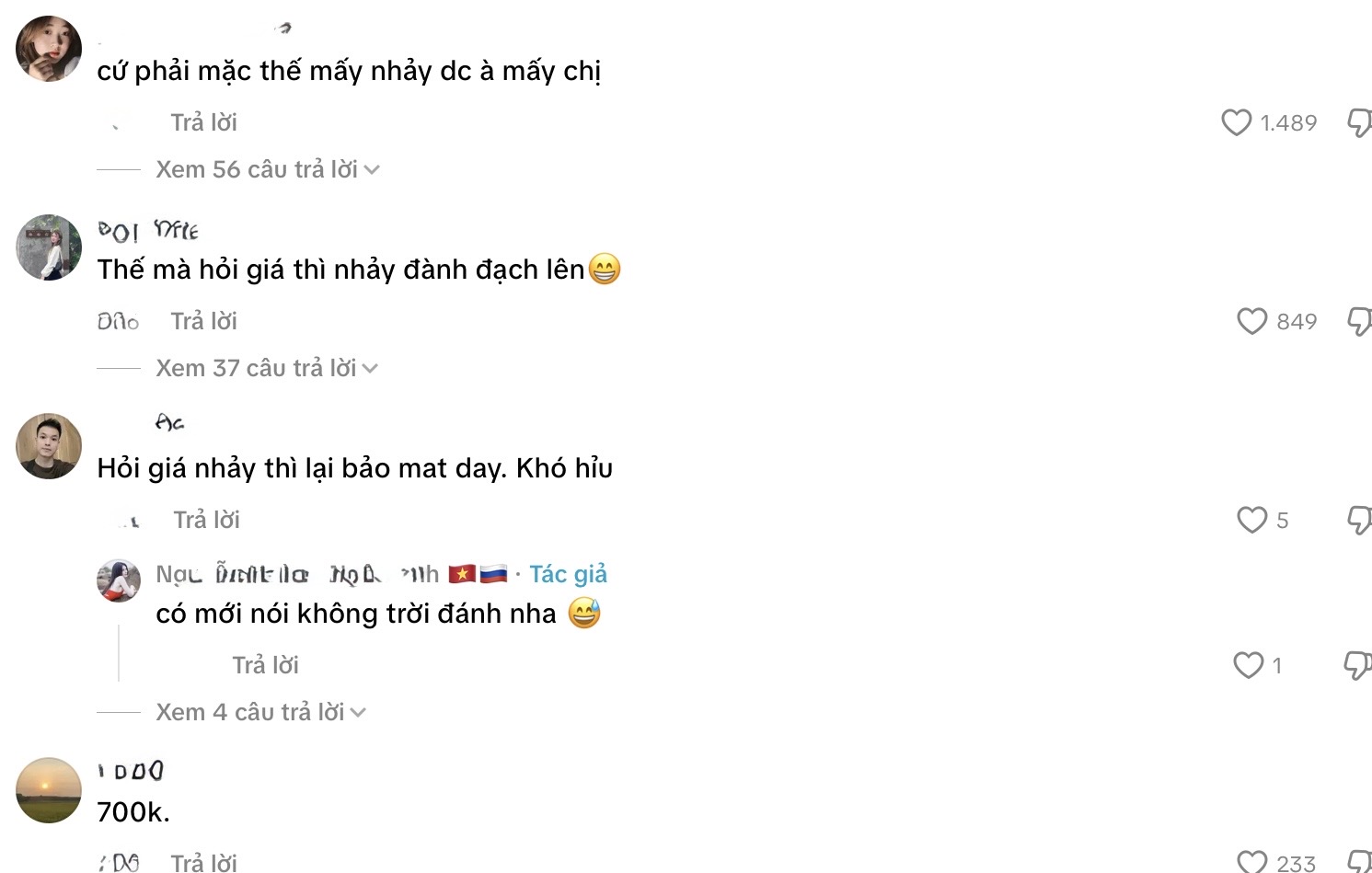 Diện đồ cực ngắn nhảy TikTok, netizen ngán ngẩm