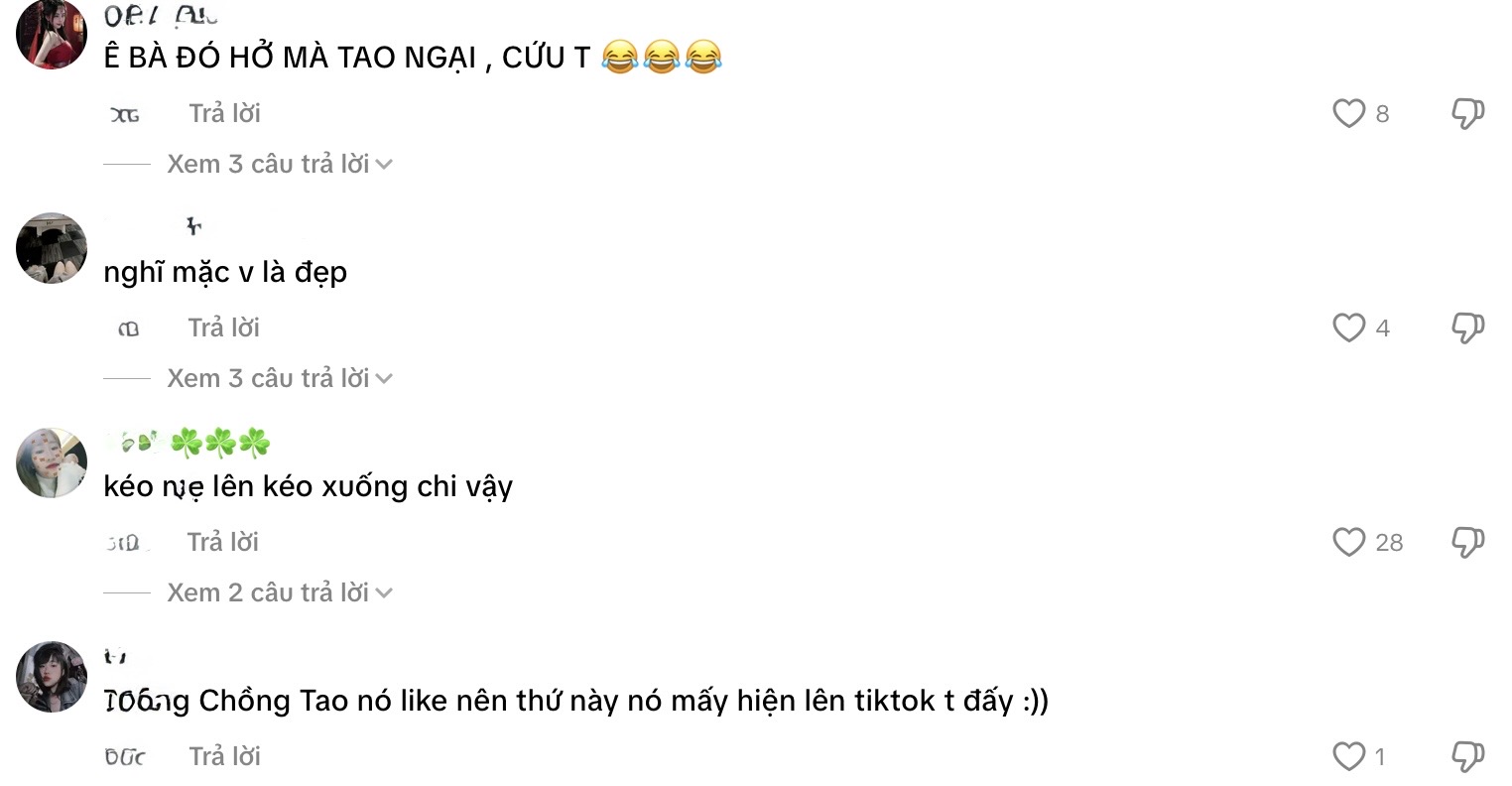 Diện đồ cực ngắn nhảy TikTok, netizen ngán ngẩm