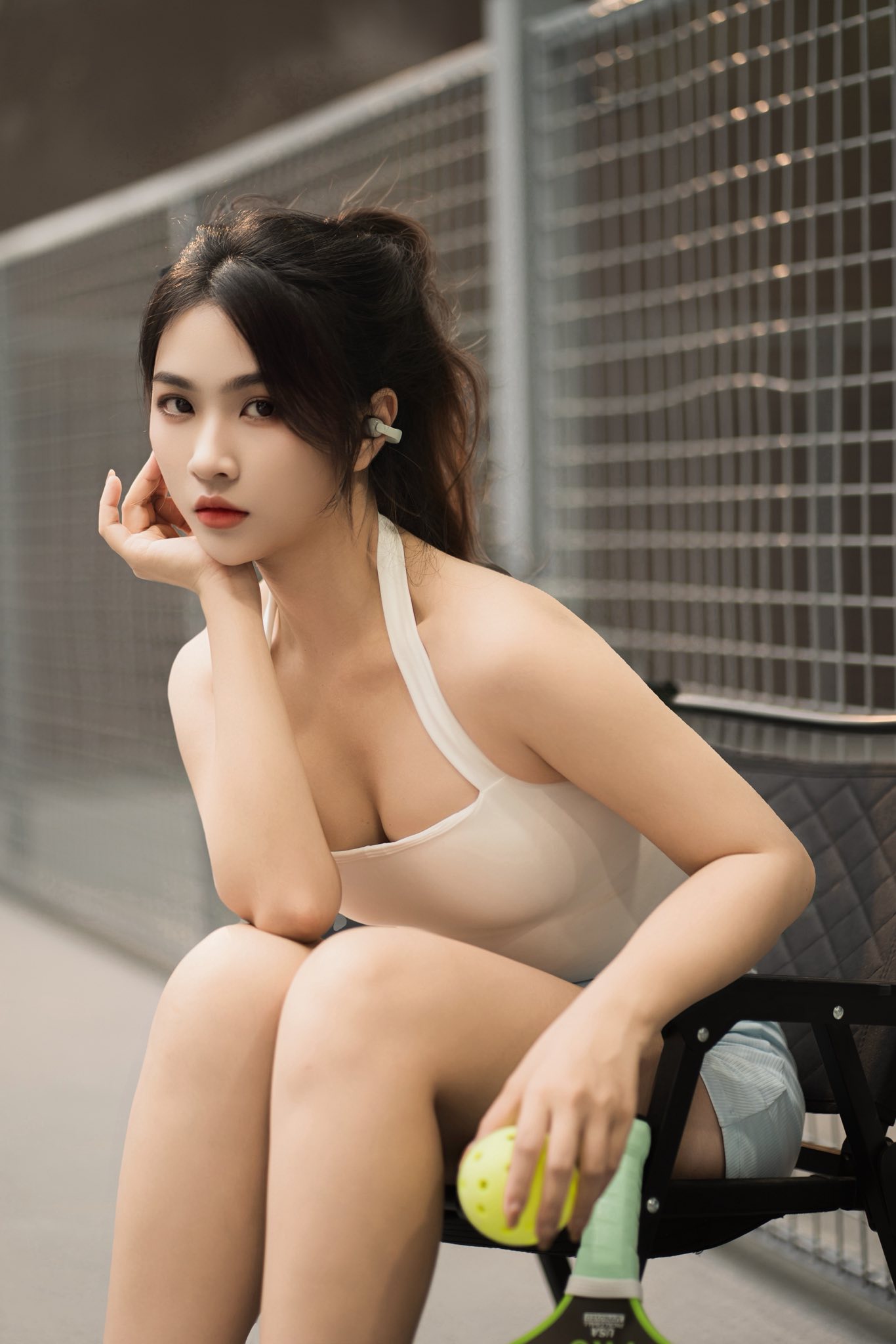 Công khai ủng hộ Ronaldo đến mức này, hot girl xinh đẹp khiến người xem thích thú