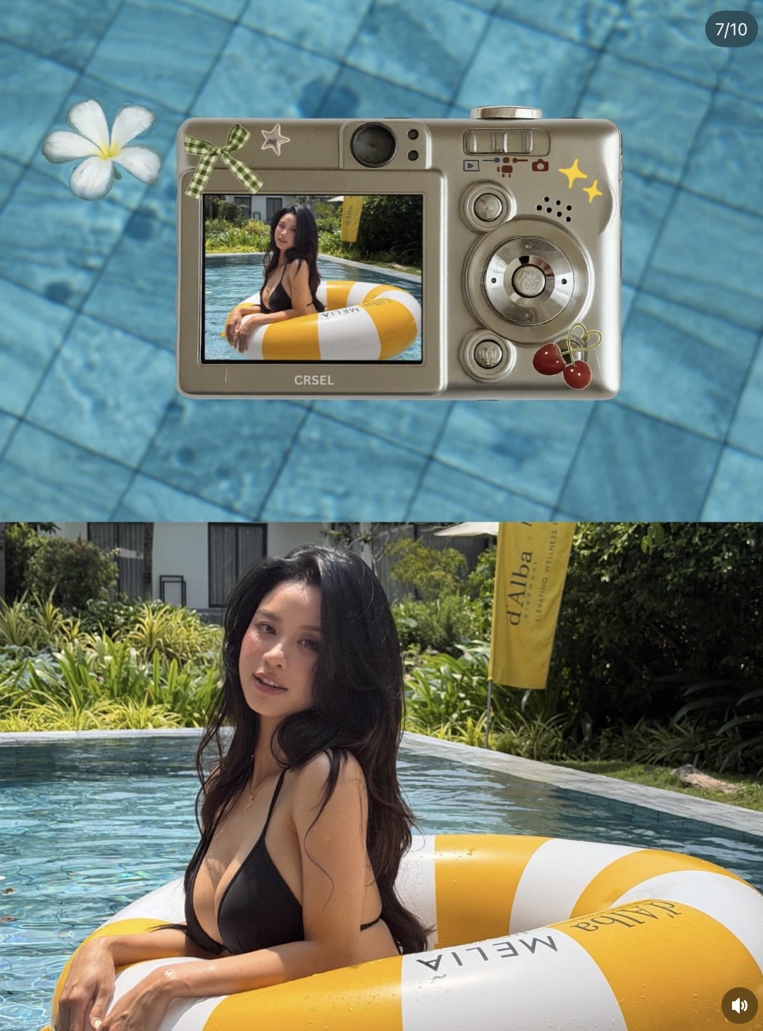 Lấy lại vóc dáng thần tốc, Hàn Hằng khoe đường cong bén ngót như chưa từng sinh nở!