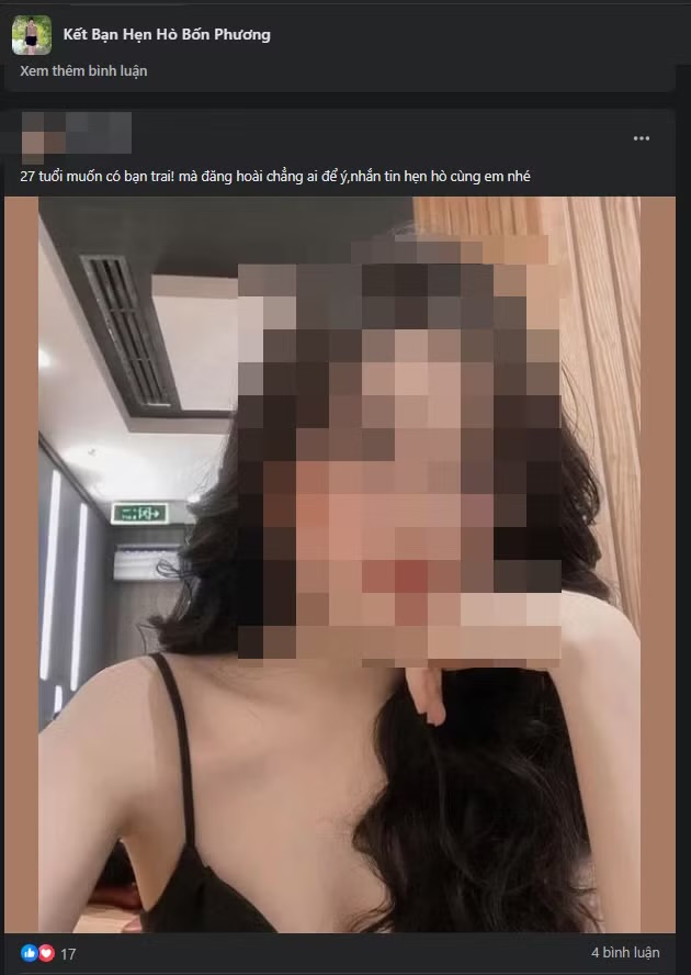 Hot girl hóa bà mai gắn link nhóm kín, kết nối hẹn hò hay bẫy lừa đảo tinh vi?