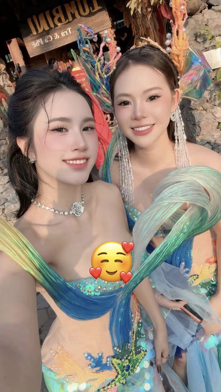 Hot girl tiên cá tại Carnaval Hạ Long xinh đẹp, bùng nổ nhan sắc khiến anh em 