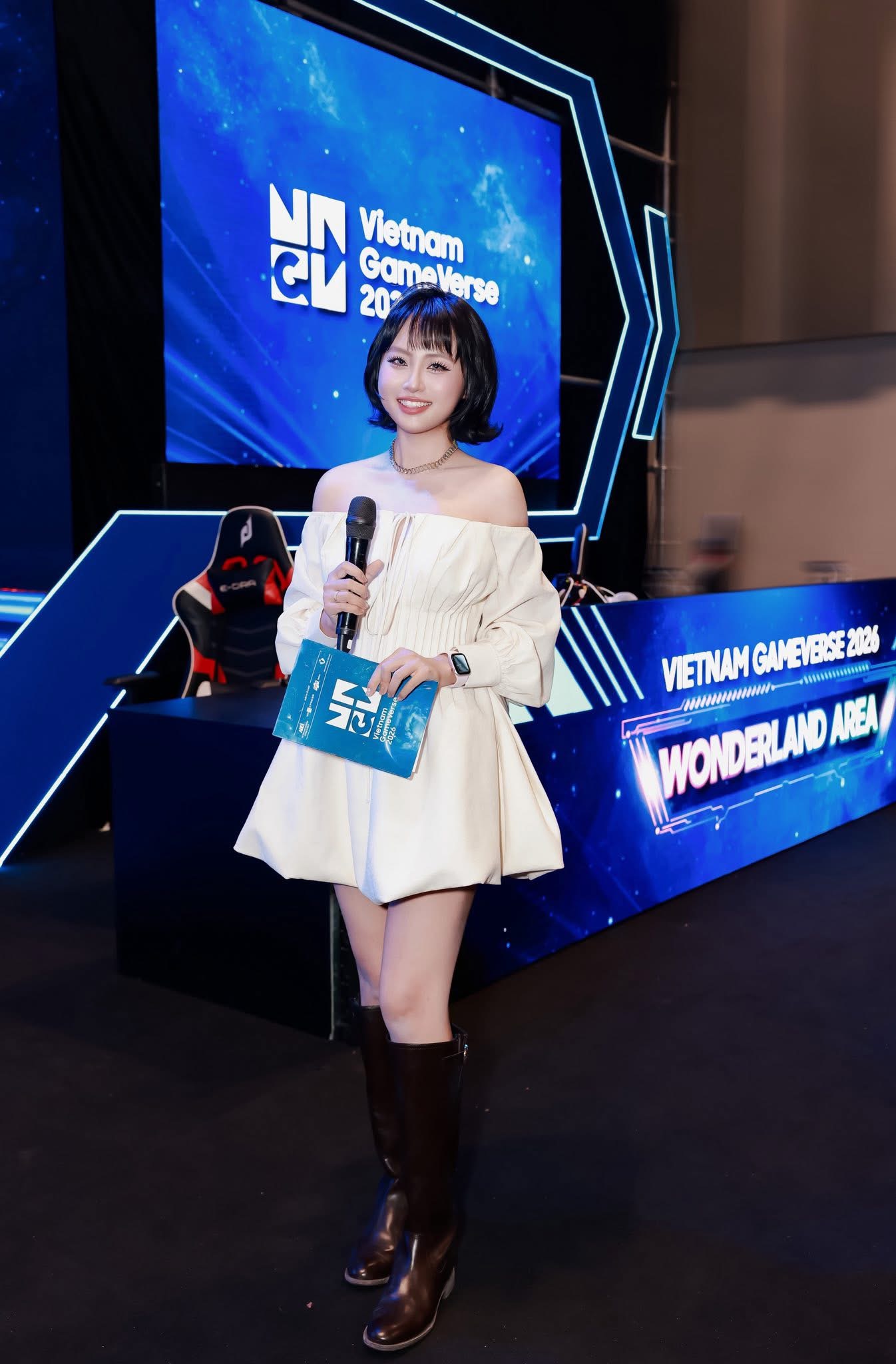 Ngắm dàn MC cực phẩm đổ bộ Vietnam Gameverse 2026: Đẳng cấp visual làm lu mờ cả sân khấu