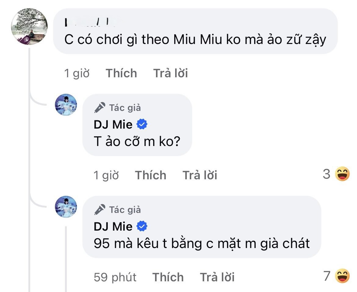 Thánh nữ DJ nổi đóa, “var” trực diện khi bị nhắc nhở “đừng như MiuLe”