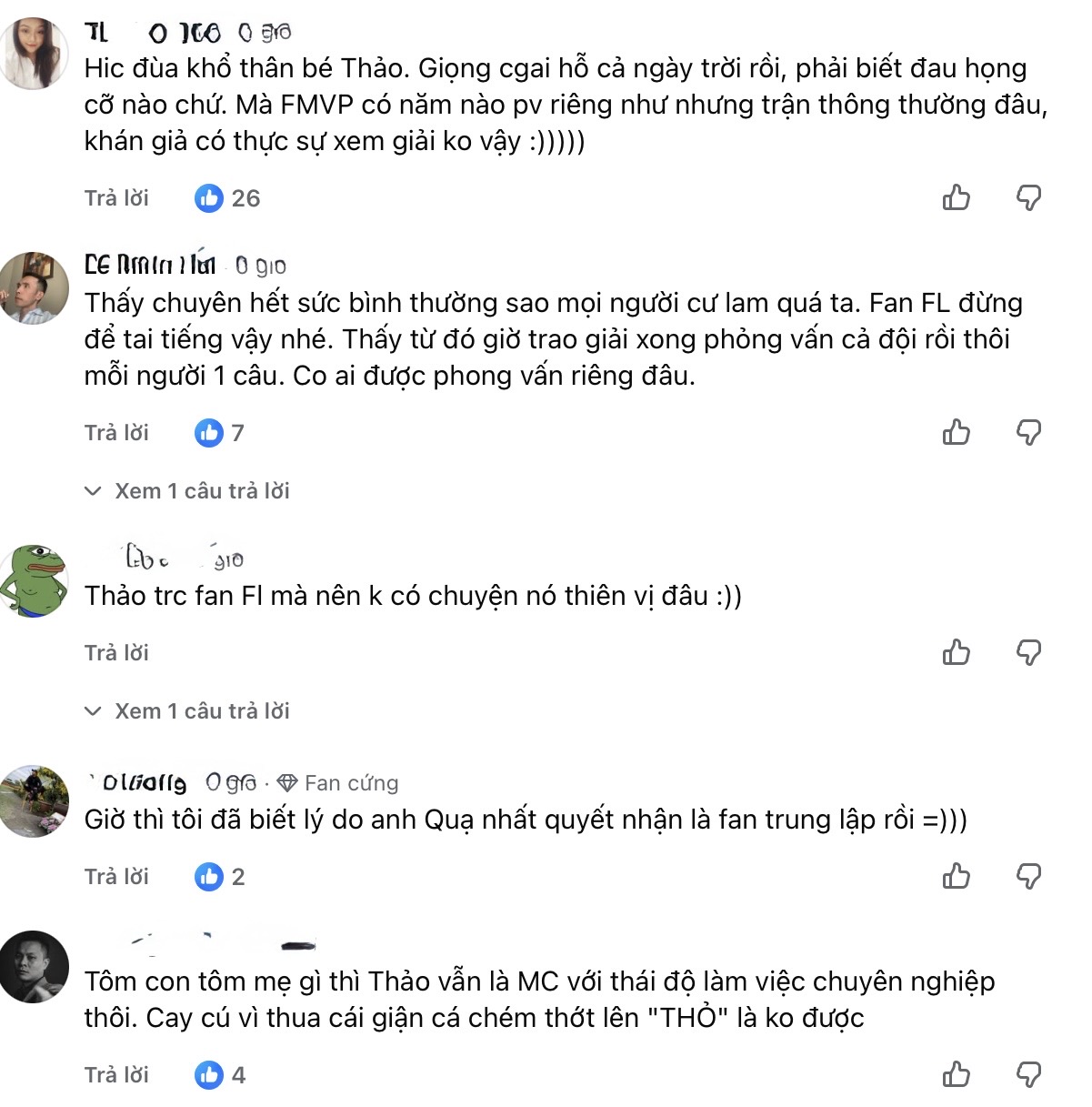 Chuyên nghiệp như Phương Thảo vẫn bị chỉ trích?