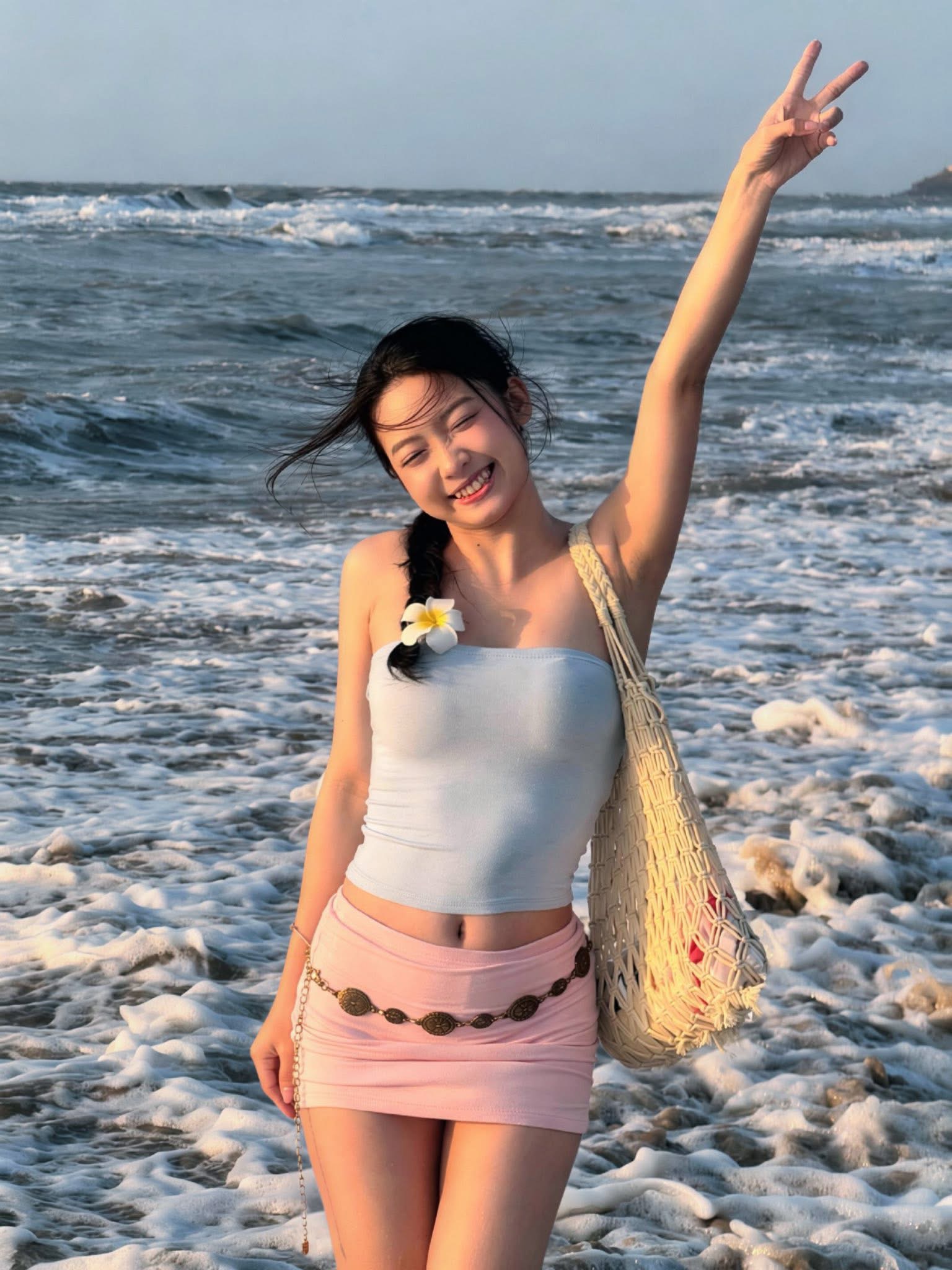 Hà Phi Yến chẳng cần bikini, một nụ cười đủ