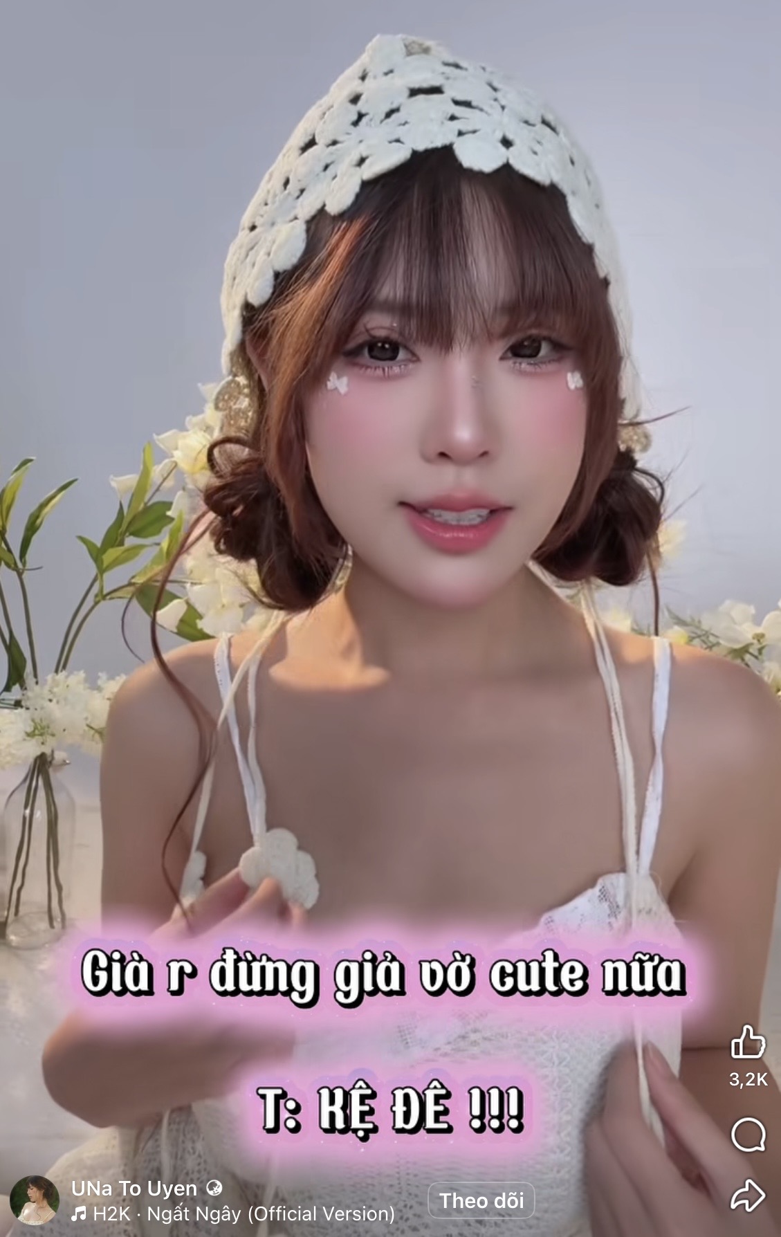 Đang yên đang lành bị chê giả trân, Una Tố Uyên tung câu chốt quét sạch anti