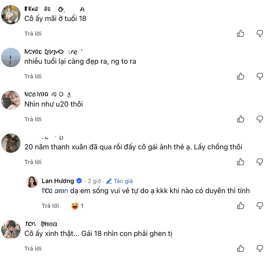 Ngỡ ngàng nhan sắc chạm ngưỡng U40 của