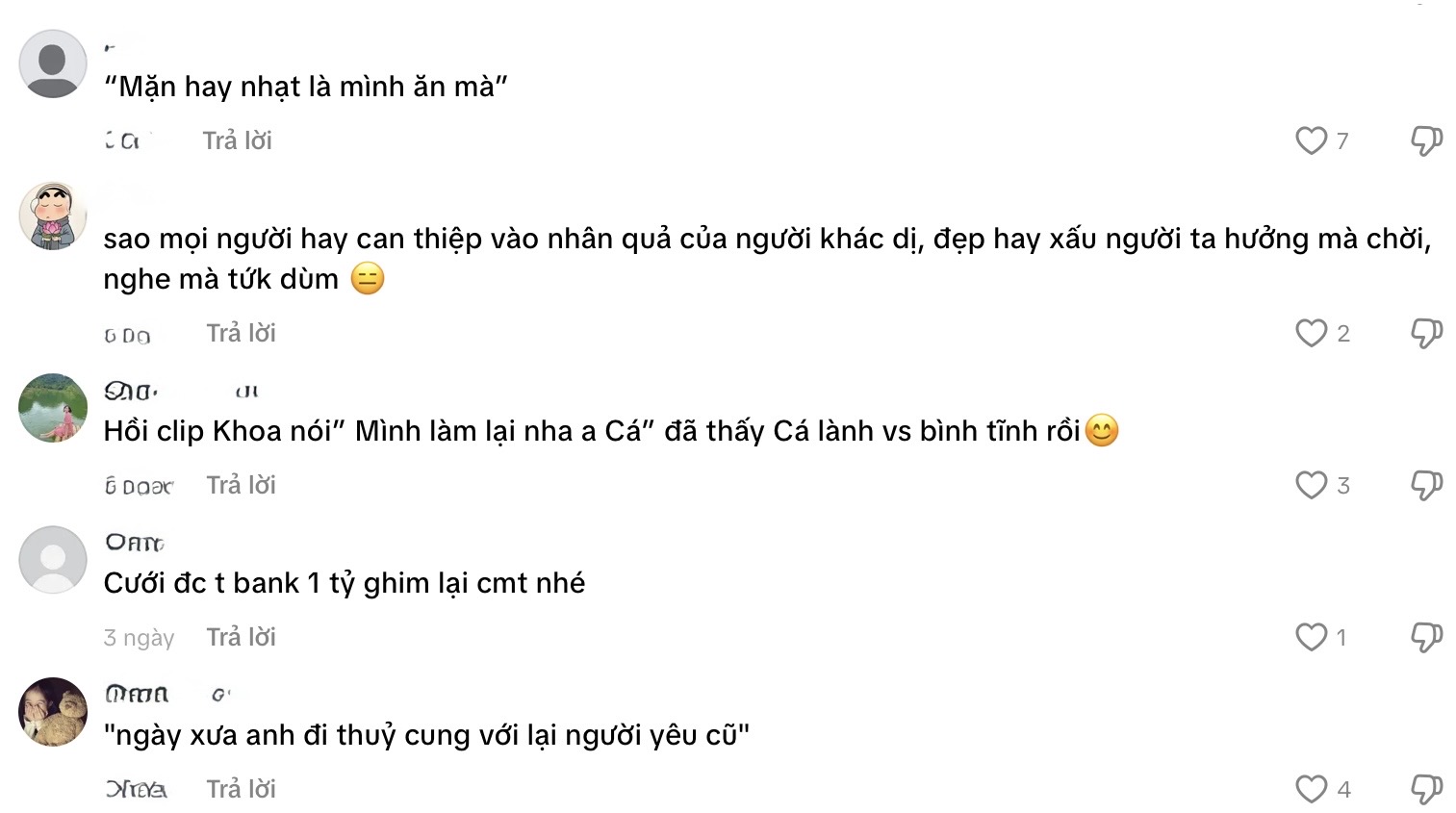 Bị mỉa mai chuyện 