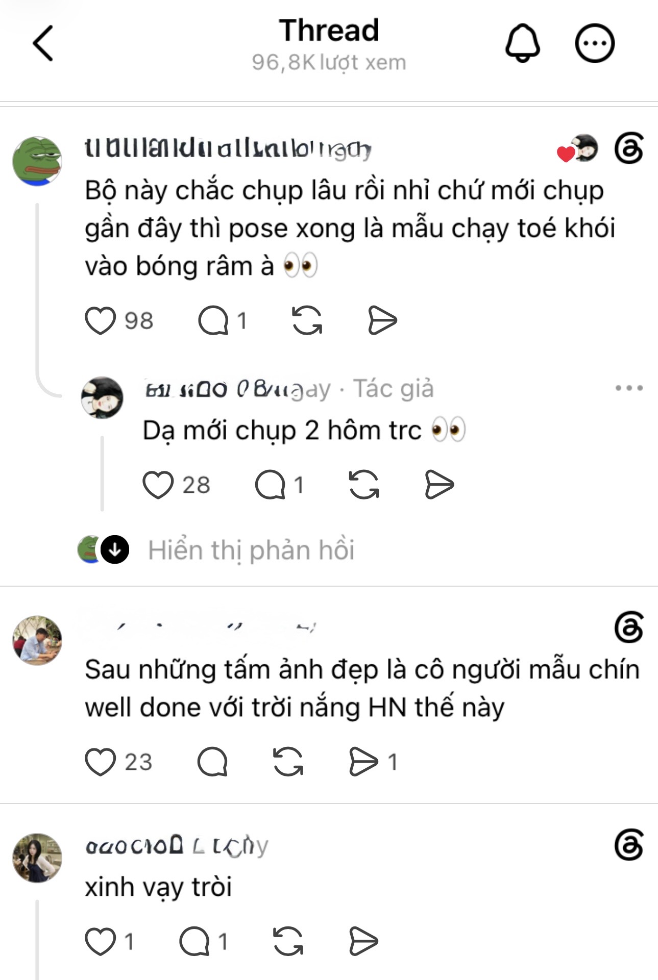 Nắng nóng Hà Nội chạm đỉnh, cô gái vẫn 