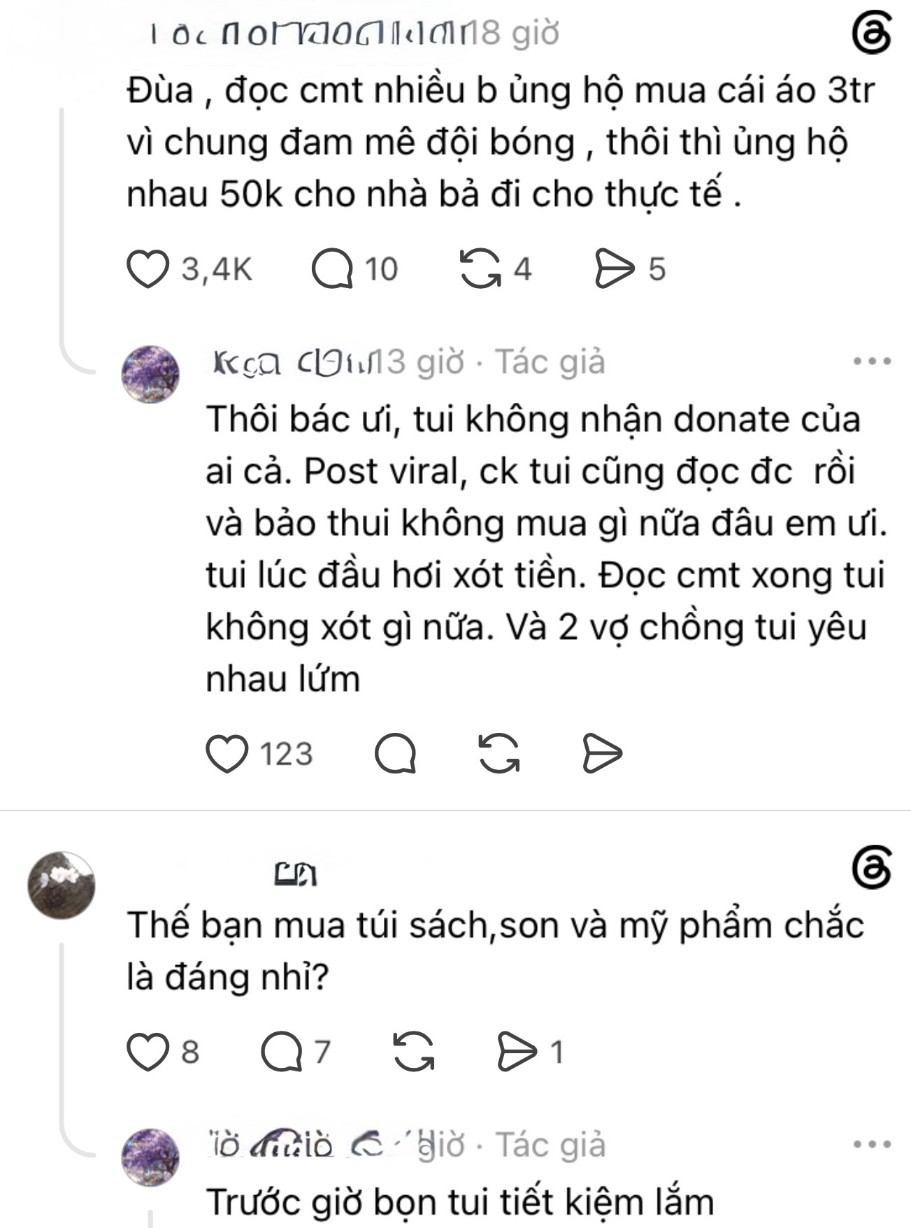 Chồng thất nghiệp vẫn