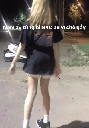 Bị chê quá gầy, hot girl
