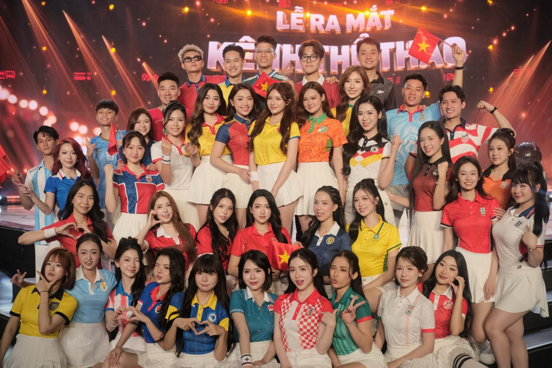 Hot nhất mùa World Cup, đại diện Hàn Quốc xinh như thế này, bảo sao anh em không