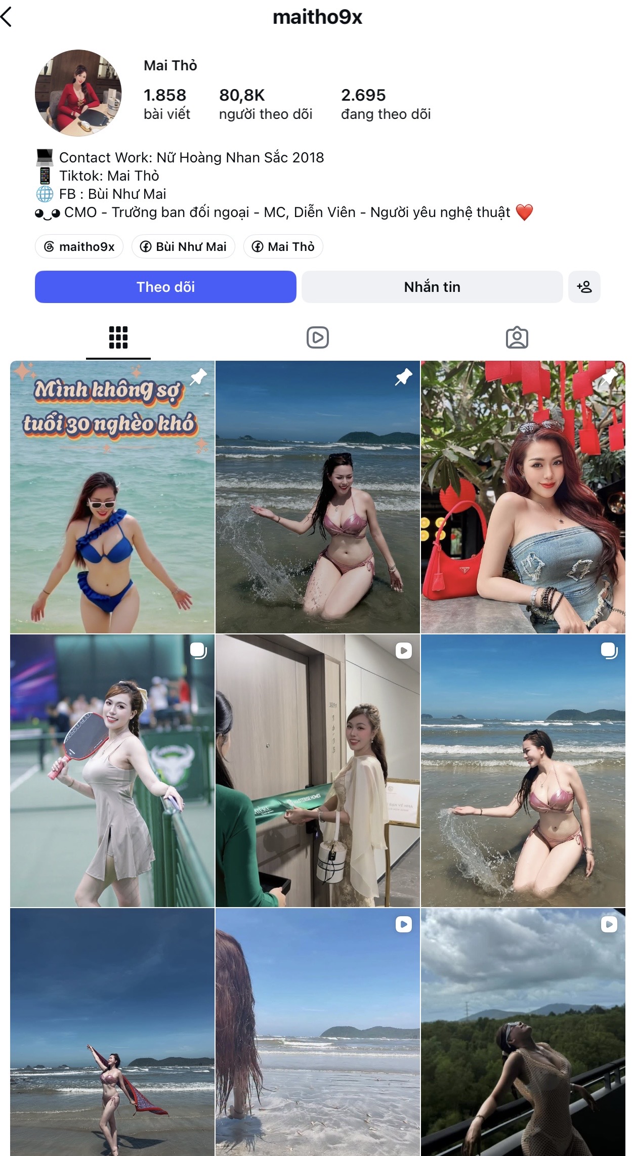Thả nhẹ ảnh checkin, nàng pick thủ gây chú ý
