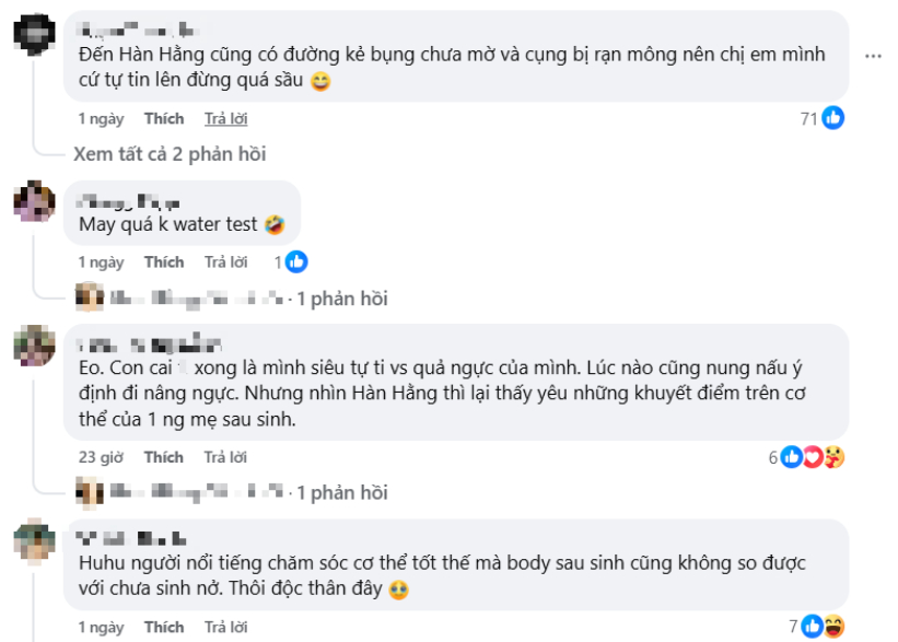 Vóc dáng sau sinh ấn tượng của Hàn Hằng khiến dân tình