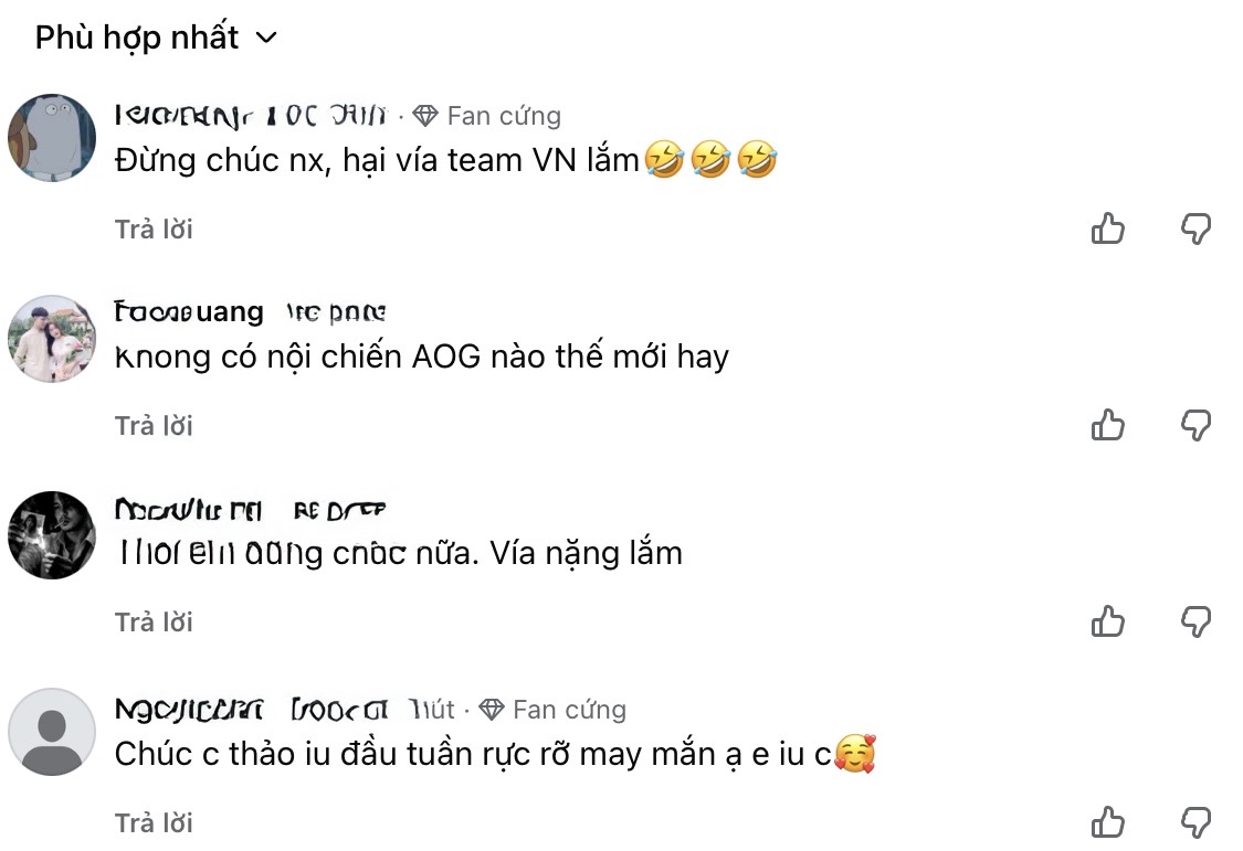 MC Phương Thảo bị fan Liên Quân phong