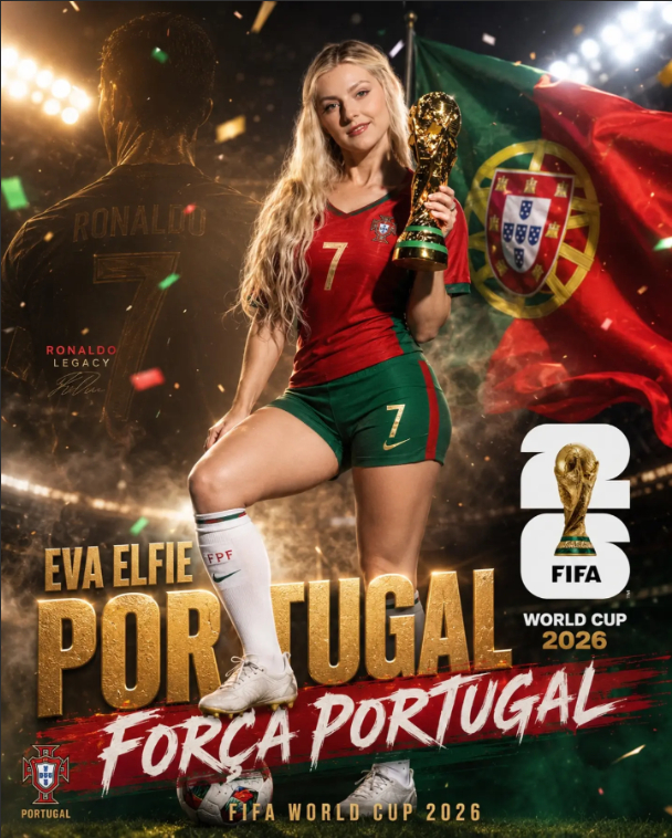 Cổ vũ Ronaldo tại World Cup theo phong cách cực gợi cảm, nàng hot girl bỗng nổi như cồn, hóa ra là cái tên