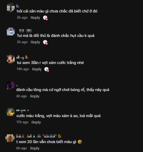 Xuất hiện vài giây trên sân cầu lông, hot girl bất ngờ