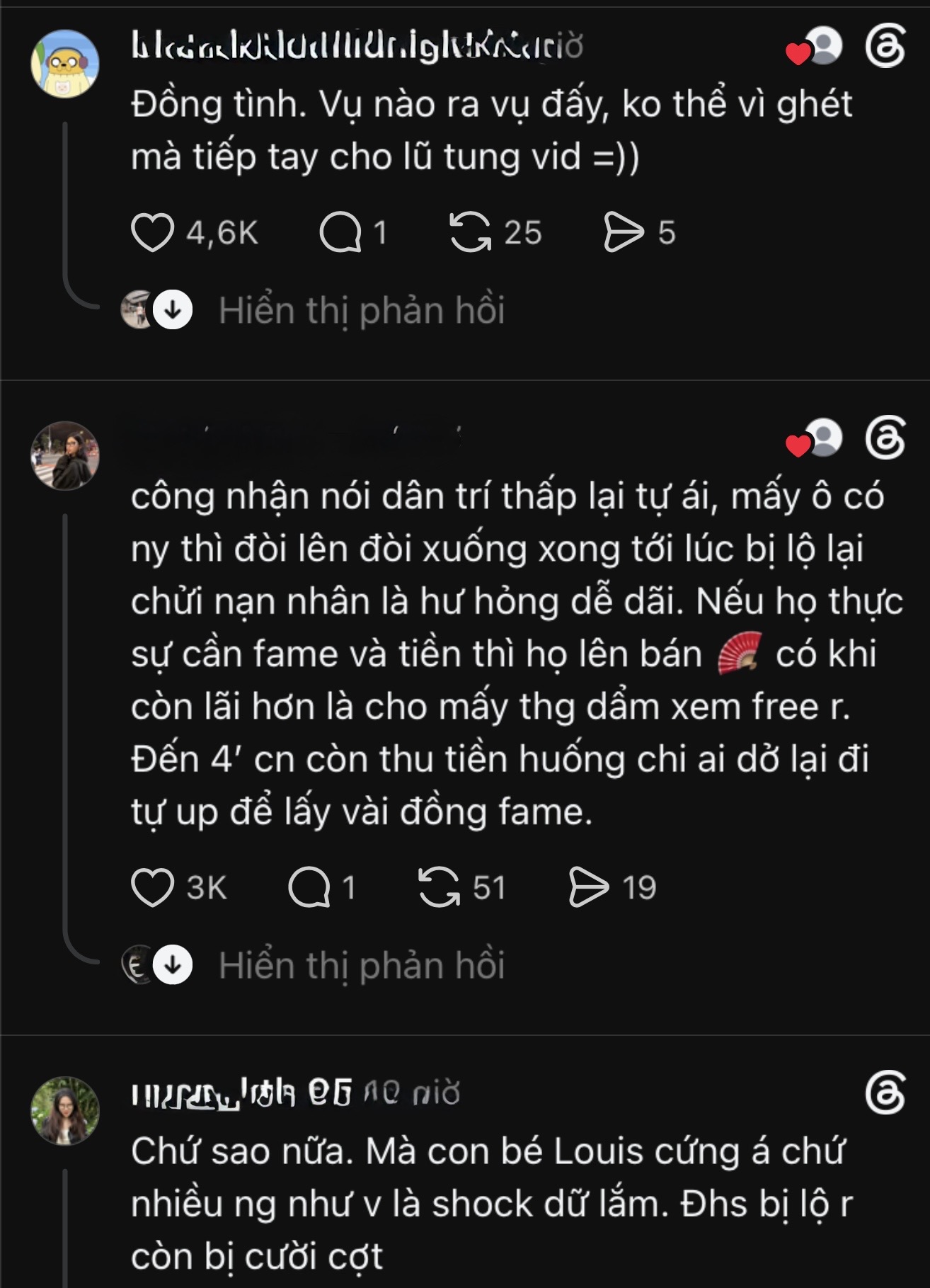 Từ vụ việc của L.P đến quá khứ T.H.L, nạn nhân không có lỗi!