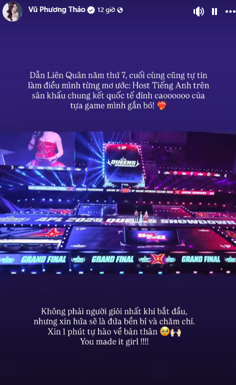 Dấu ấn Vũ Phương Thảo tại APL 2026