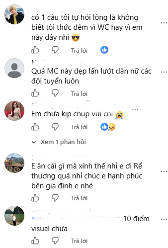 Nữ MC xinh đẹp đến nỗi fan khẳng định