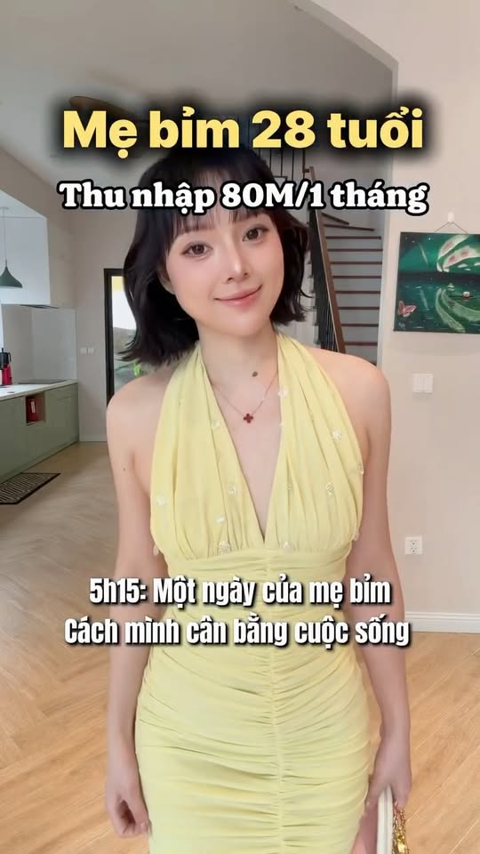 Khoe lương 80 triệu một tháng, mẹ bỉm khiến CĐM ngưỡng mộ cuộc sống trong mơ
