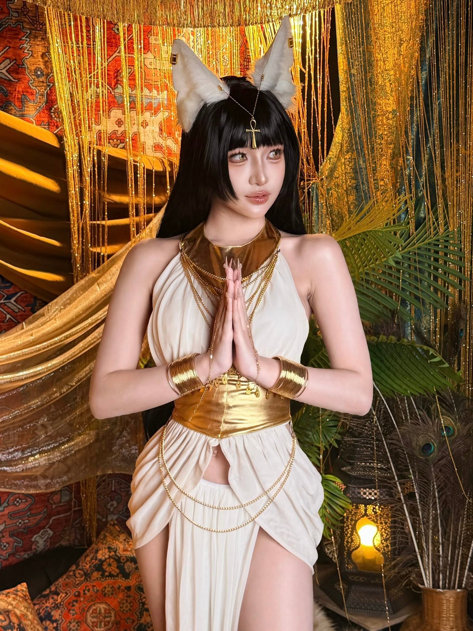 Diện áo dài trong bộ ảnh mới, nữ coser ngoại quốc