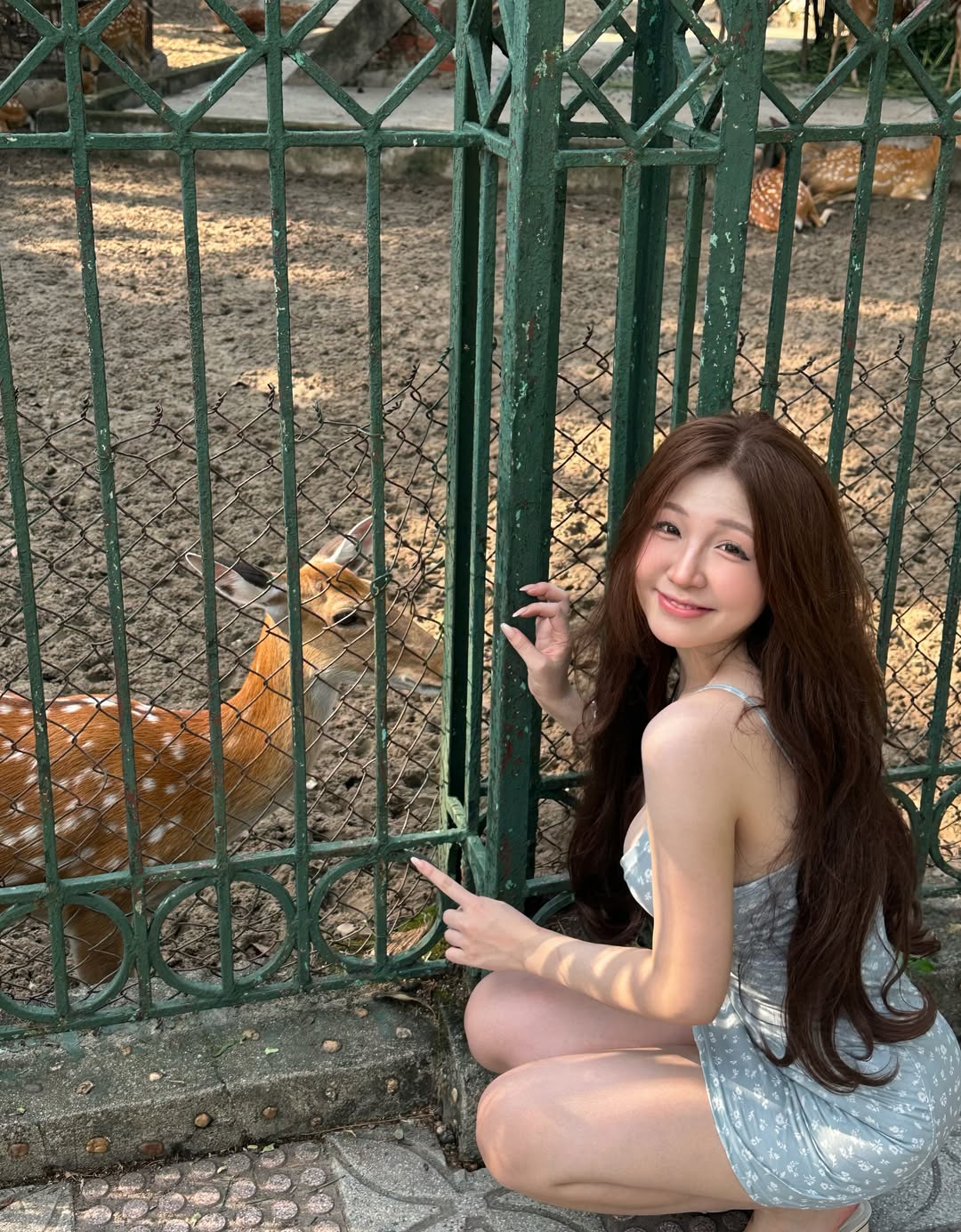 Hot girl Nhi Kiều khoe ảnh đi sở thú,