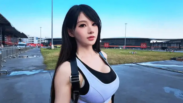 Cosplay giống như nhân vật bước ra từ game, hot girl mạng khiến CĐM sững sờ, được gọi là “Tifa số một MXH”