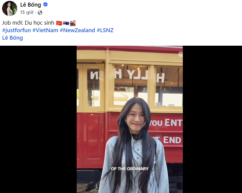 Lê Bống tuyên bố có