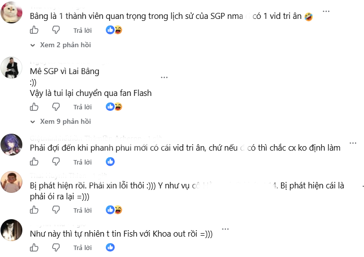 Fanpage chính thức của Saigon Phantom lên tiếng xin lỗi