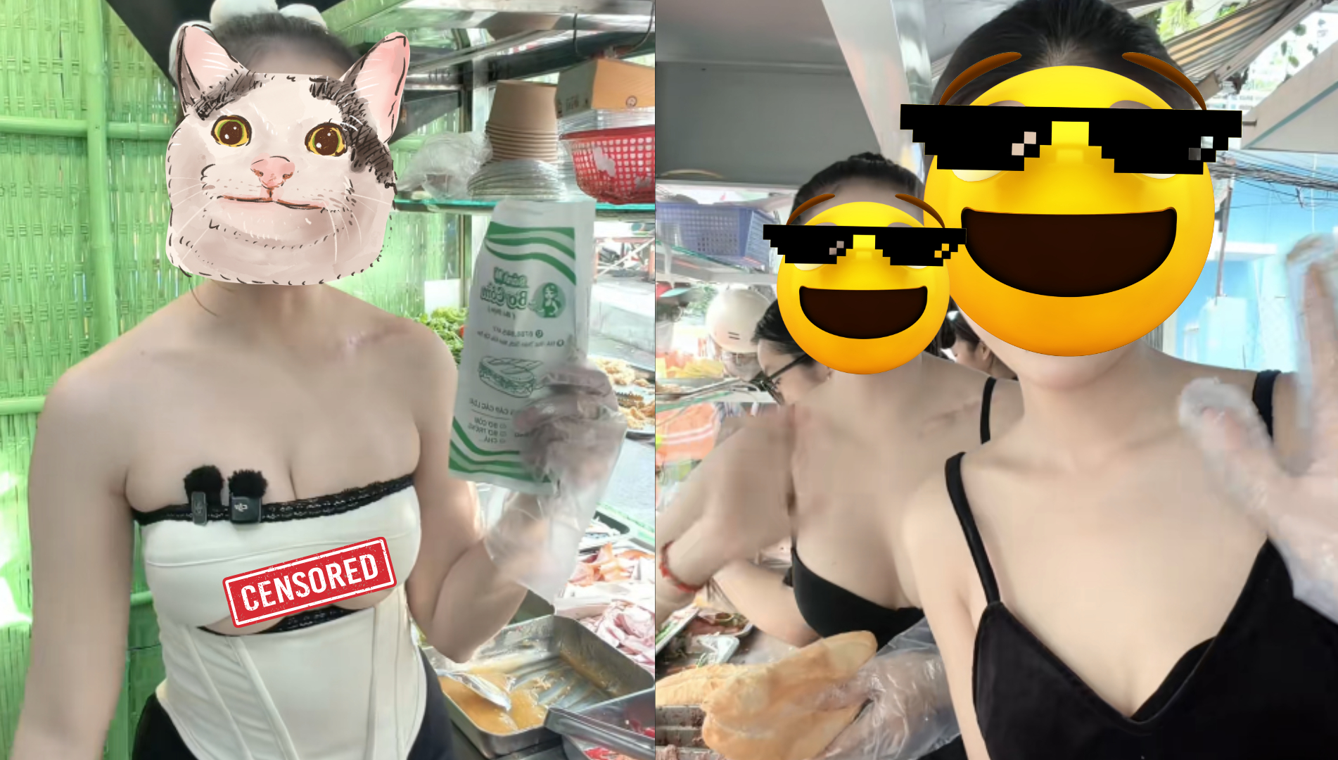 Hot girl bánh mì thị phi, bất ngờ