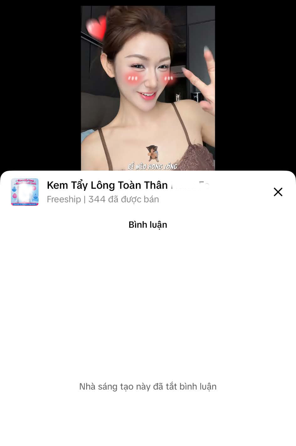 Quảng cáo, gắn link sản phẩm bất chấp, Trần Hà Linh chủ động khóa bình luận của video
