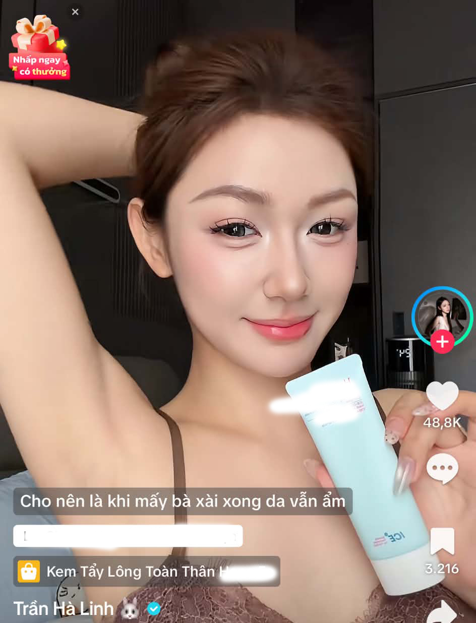 Quảng cáo, gắn link sản phẩm bất chấp, Trần Hà Linh chủ động khóa bình luận của video