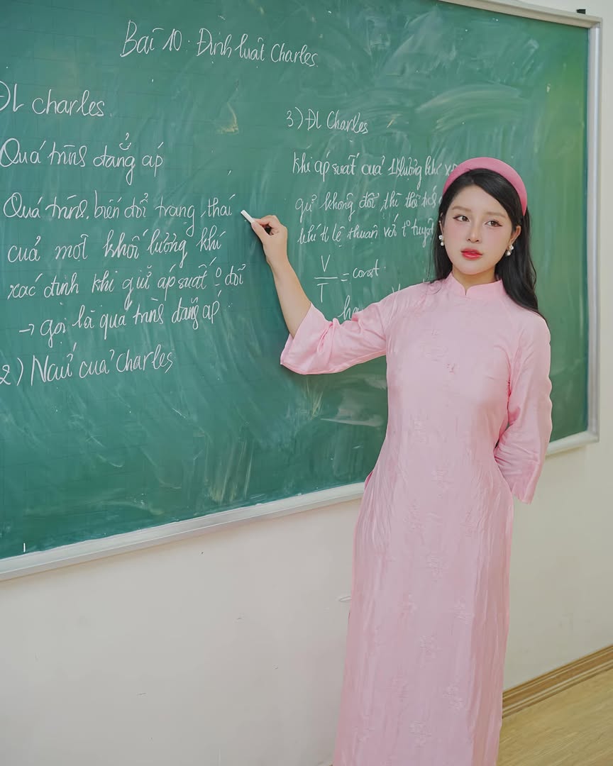 Cô giáo Thanh Nga bất ngờ