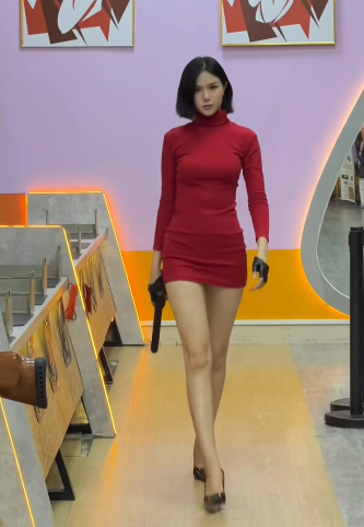 Hoa hậu Việt Nam trổ tài thiện xạ, chưa kịp ngắm đã bắn đổ tim người xem với vóc dáng không thể ấn tượng hơn
