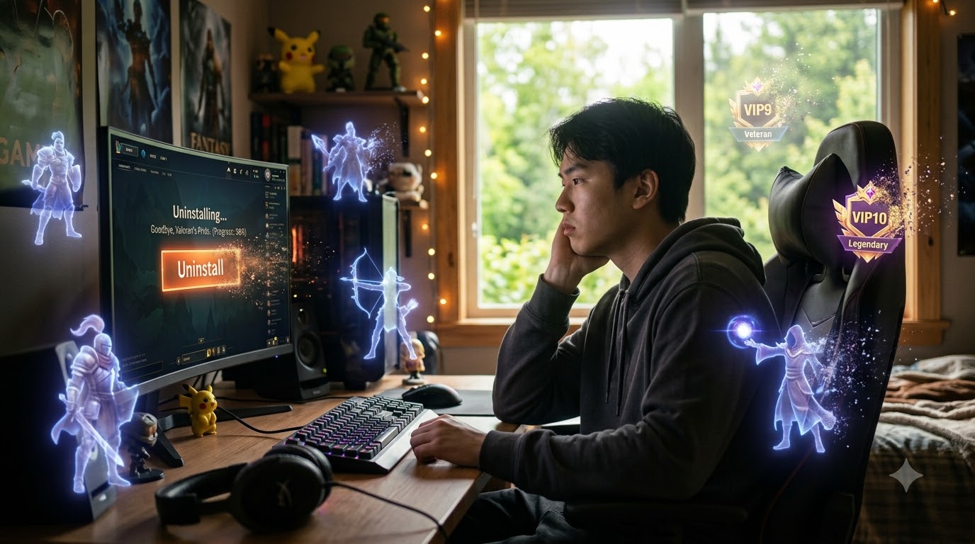Lời ngỏ xóa game của một người chơi