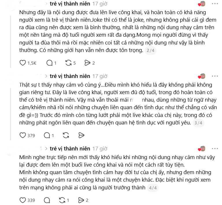 Sốc! Cặp đôi vô tư livestream cảnh yêu đương 18+ phản cảm, khiến dân tình